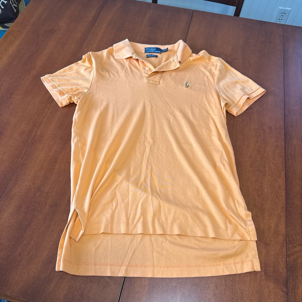 Ralph Lauren Men's Vibrant Orange Polo Shirt